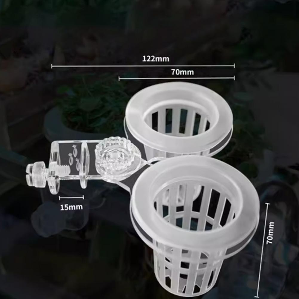 Aquarium Planted Wall - Aquarium HolderติดผนังHydroponic Plantตะกร้าน้ําหญ้าปลูกขาตั้งAquarium Planterถังปลาอุปกรณ์เสริม