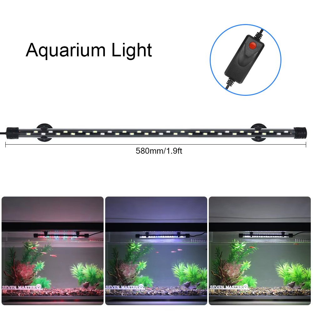 Aquarium Plant Design - 58 ซม.Aquarium Light LED Plant Grow