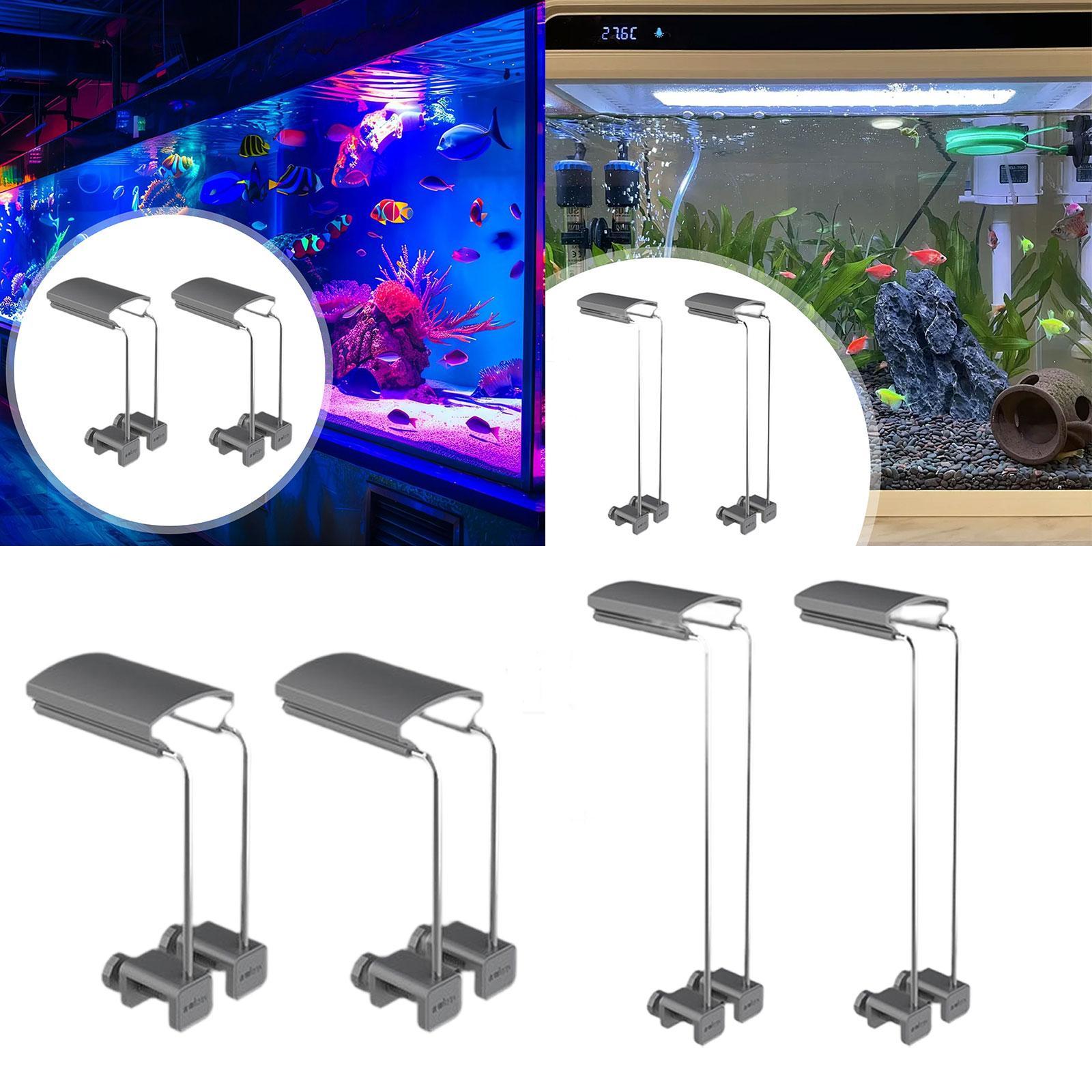 Aquarium Plant Holder - ที่วางโคมไฟตู้ปลา 2 ชิ้นเป็นขาตั้งและที่วางโคมไฟตู้ปลาแบบมินิมอล