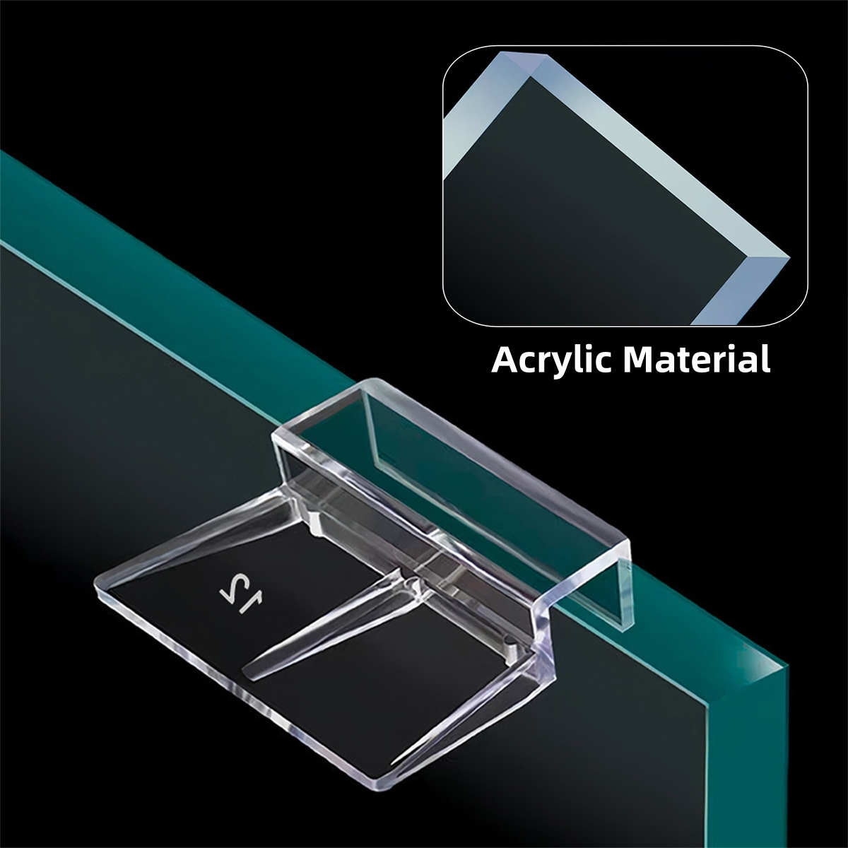 10 ชิ้นอะคริลิคใสถังปลาฝาปิดแก - Aquarium Plant Holder บทวิจารณ์และราคา