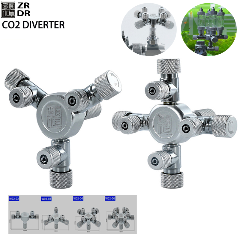 ZRDR ตัวแยก CO2 หลายช่องสำหรับ - Planted Aquarium Co2 บทวิจารณ์และราคา