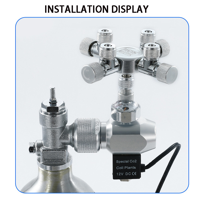 ZRDR ตัวแยก CO2 หลายช่องสำหรับ - Planted Aquarium Co2 บทวิจารณ์และราคา