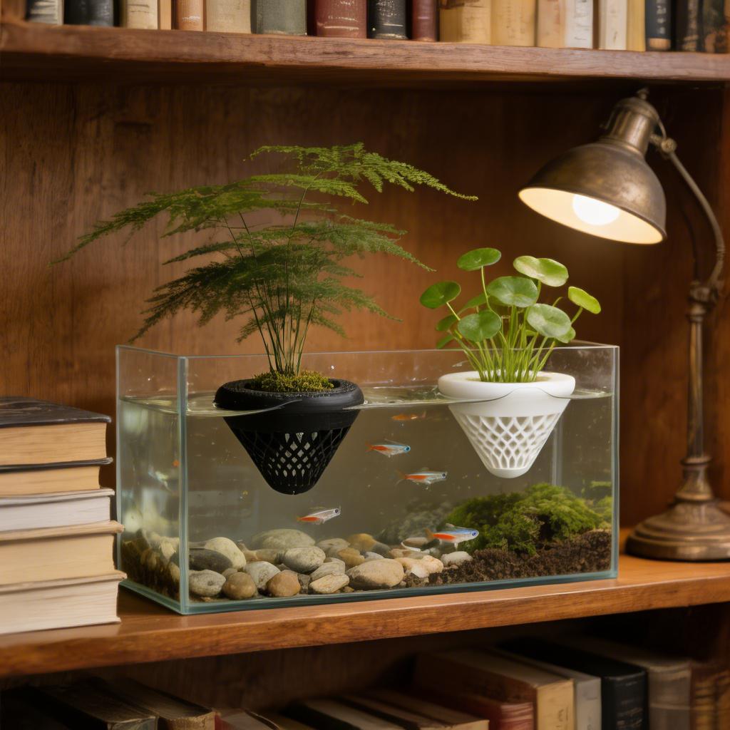 ที่วางต้นไม้ในตู้ปลาแบบลอยน้ำ  - Aquarium Plant Design บทวิจารณ์และราคา