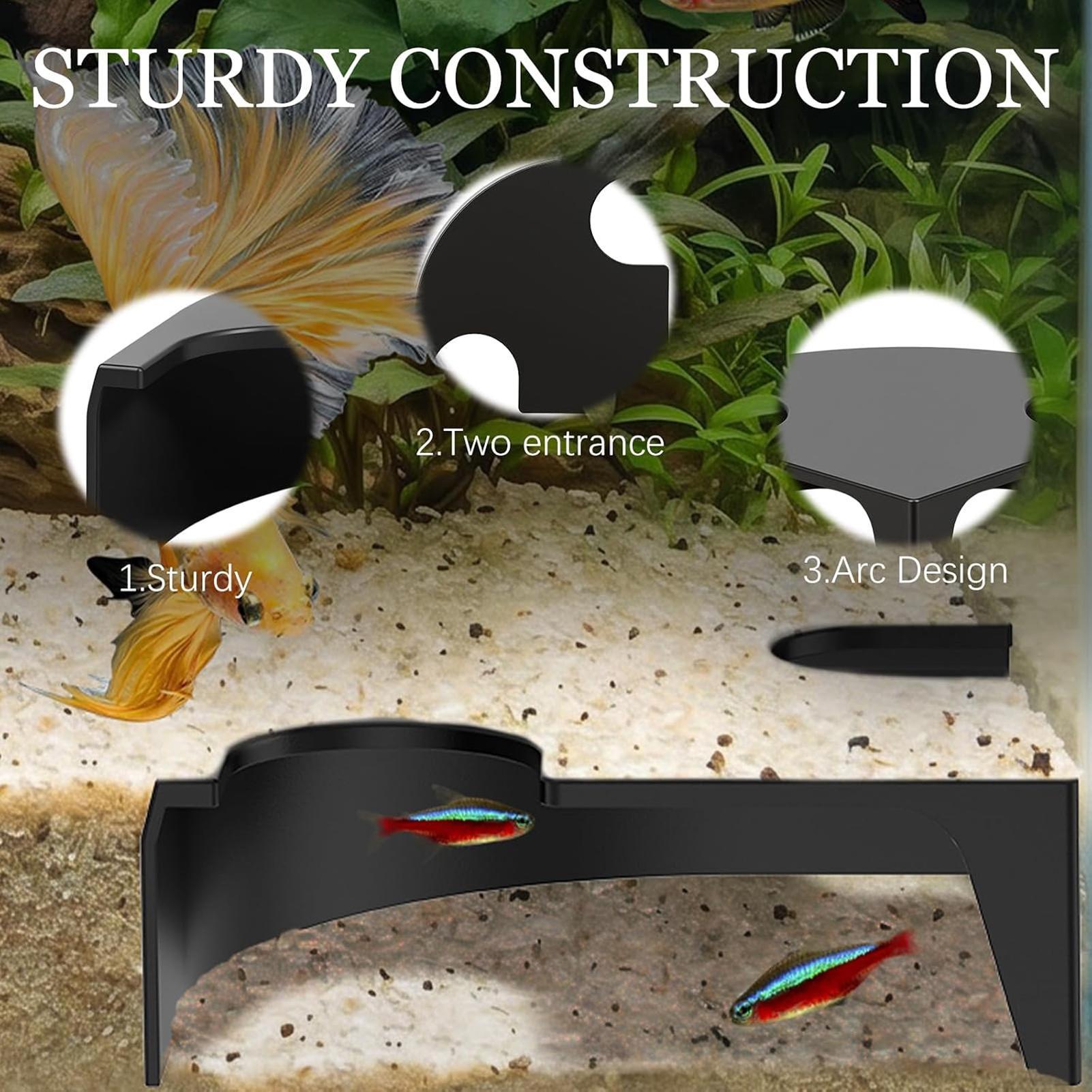 ถ้ำปลาสำหรับตกแต่งตู้ปลา แบบเป - Non Planted Aquarium Fish บทวิจารณ์และราคา