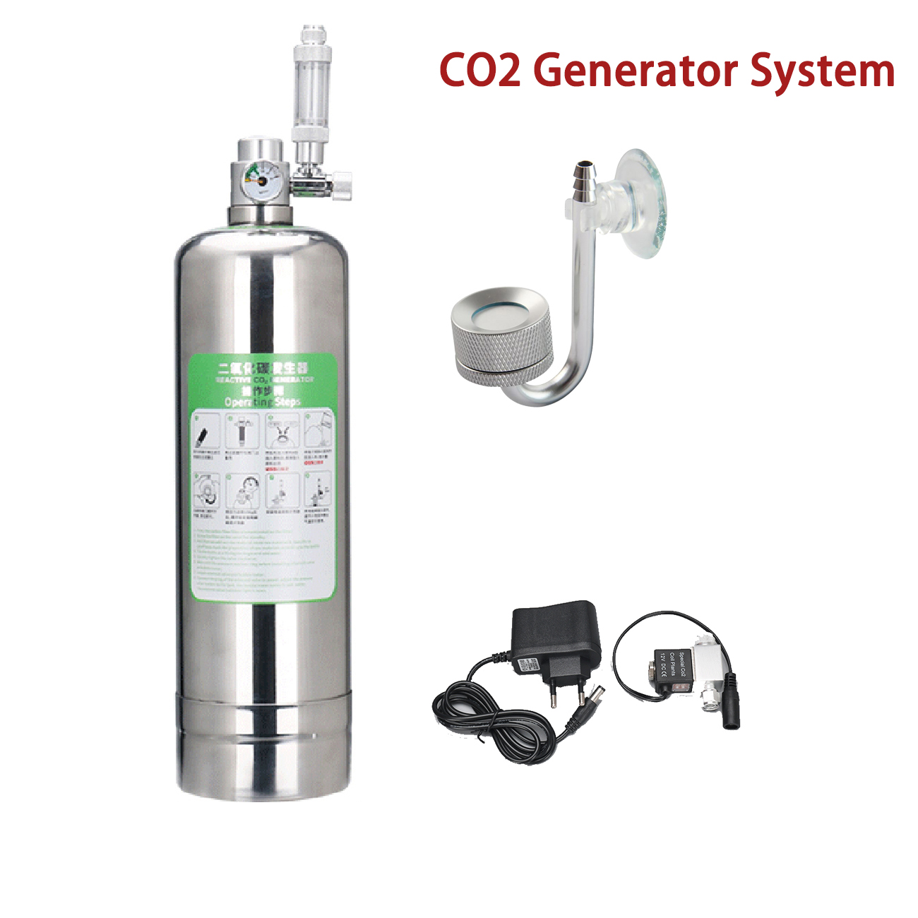 Aquarium CO2 Generator system  - Planted Aquarium Co2 บทวิจารณ์และราคา