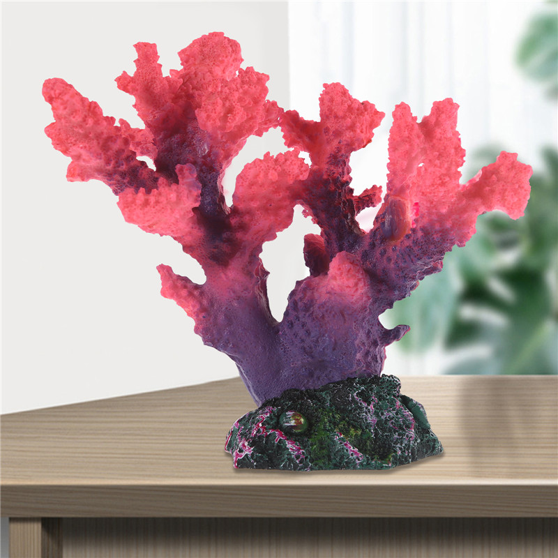 1Pc Aquarium เรซินประดิษฐ์ Cor - Non Planted Aquarium Fish บทวิจารณ์และราคา