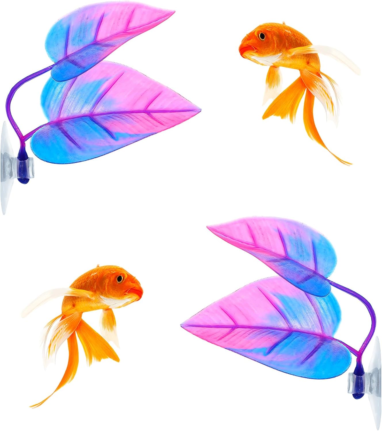 เปลญวนใบปลา Betta จําลองที่อยู - Aquarium Plant Design บทวิจารณ์และราคา