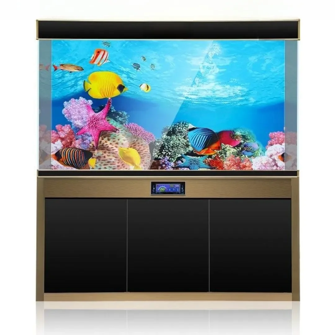 พื้นหลัง Aquarium 3D สติกเกอร์ - Aquarium Plant Design บทวิจารณ์และราคา