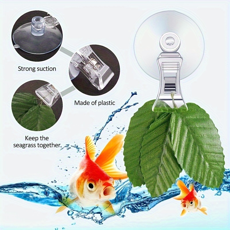 คลิปหนีบสาหร่ายปลา 8 ชิ้น พร้อ - Aquarium Plant Holder บทวิจารณ์และราคา