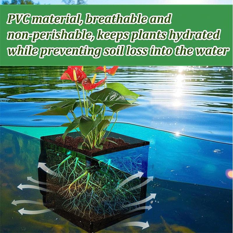 ตะกร้าปลูกต้นไม้ในบ่อตาข่ายสีด - Aquarium Planted บทวิจารณ์และราคา