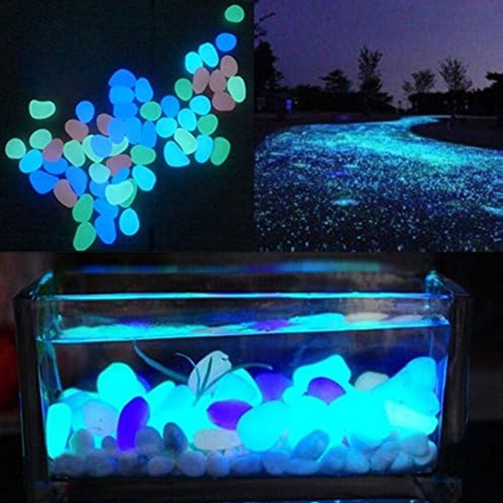 ถังปลา Rocks Glow Blue Pebbles - Aquarium Planted Fish บทวิจารณ์และราคา