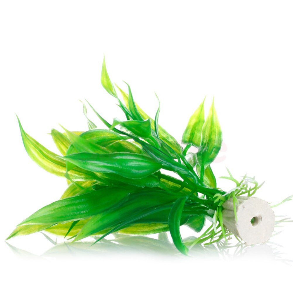 15 ซม.ประดิษฐ์ Aquarium Decor  - Aquarium Plant Live บทวิจารณ์และราคา