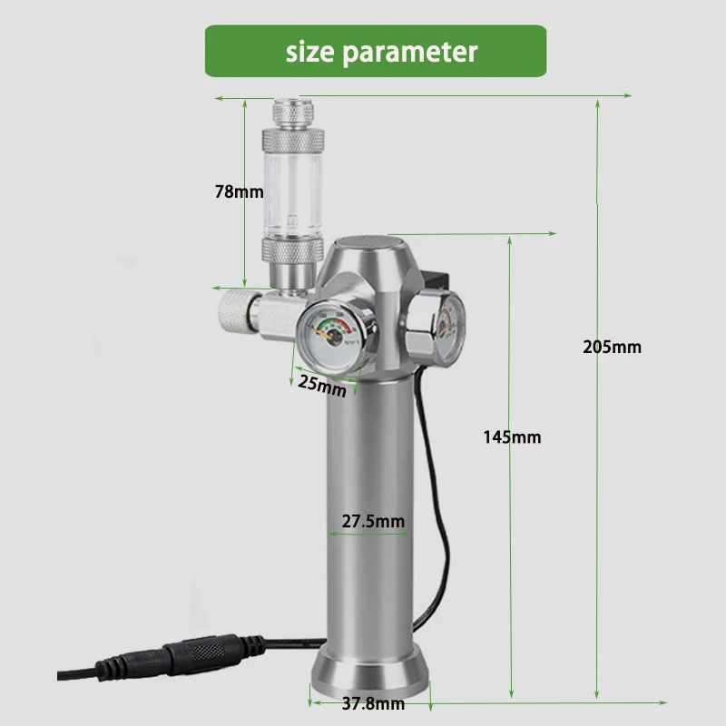 วาล์วควบคุม CO2 สำหรับตู้ปลา พ - Planted Aquarium Co2 บทวิจารณ์และราคา