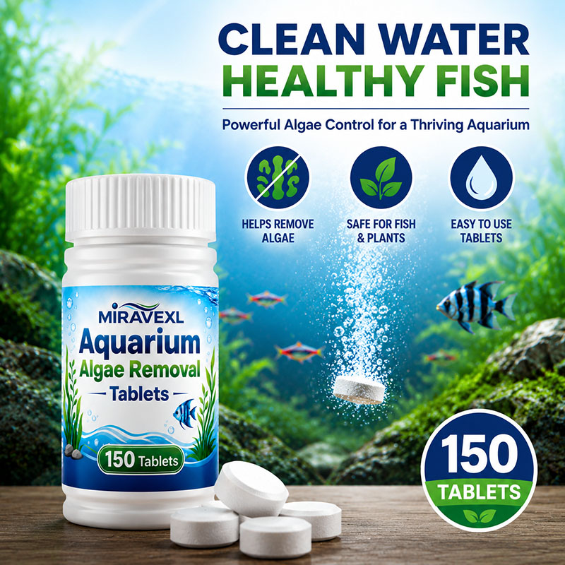 เม็ดกำจัดตะไคร่น้ำในตู้ปลา MIR - Aquarium Planted Fish บทวิจารณ์และราคา