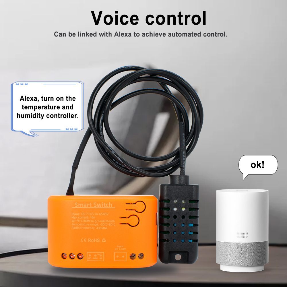 Tuya WiFi อุณหภูมิความชื้นเซนเ - Aquarium Planted บทวิจารณ์และราคา