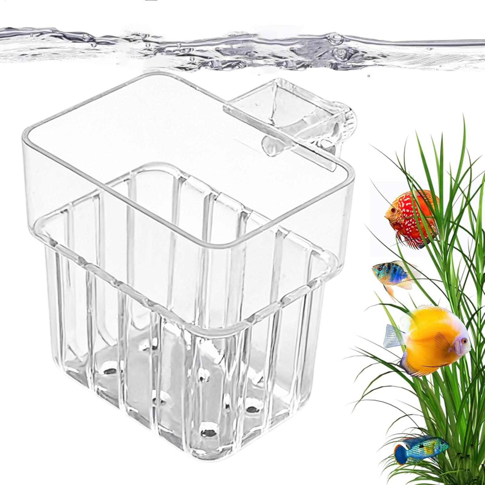 กระถางแขวนใสสำหรับตู้ปลา ที่แข - Aquarium Plant Holder บทวิจารณ์และราคา